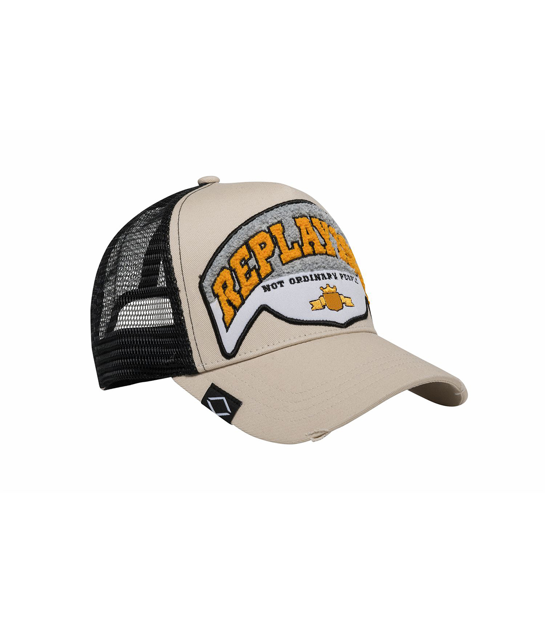 ウオッシュコットンツイル/メッシュCAP 詳細画像 ライトベージュ 1